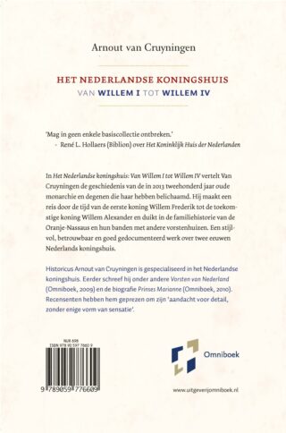 Het Nederlandse koningshuis - achterkant