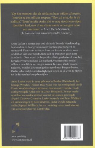 De celliste van Auschwitz - achterkant