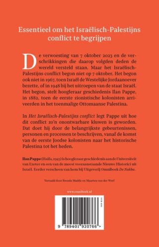 Het Israëlisch-Palestijns conflict - achterkant