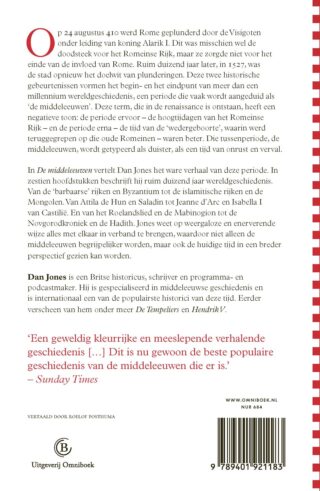 De middeleeuwen - achterkant