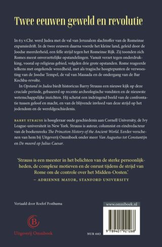 Opstand in Judea - achterkant