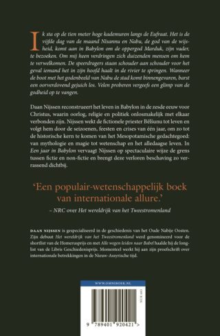 Een jaar in Babylon - achterkant