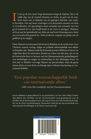 Een jaar in Babylon - achterkant