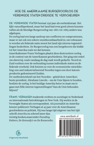 De Amerikaanse Burgeroorlog - achterkant